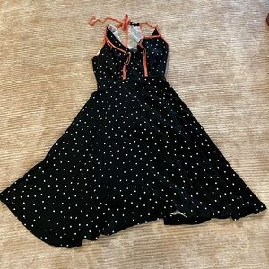 Anthropologie Girls from Savoy polka dot dress